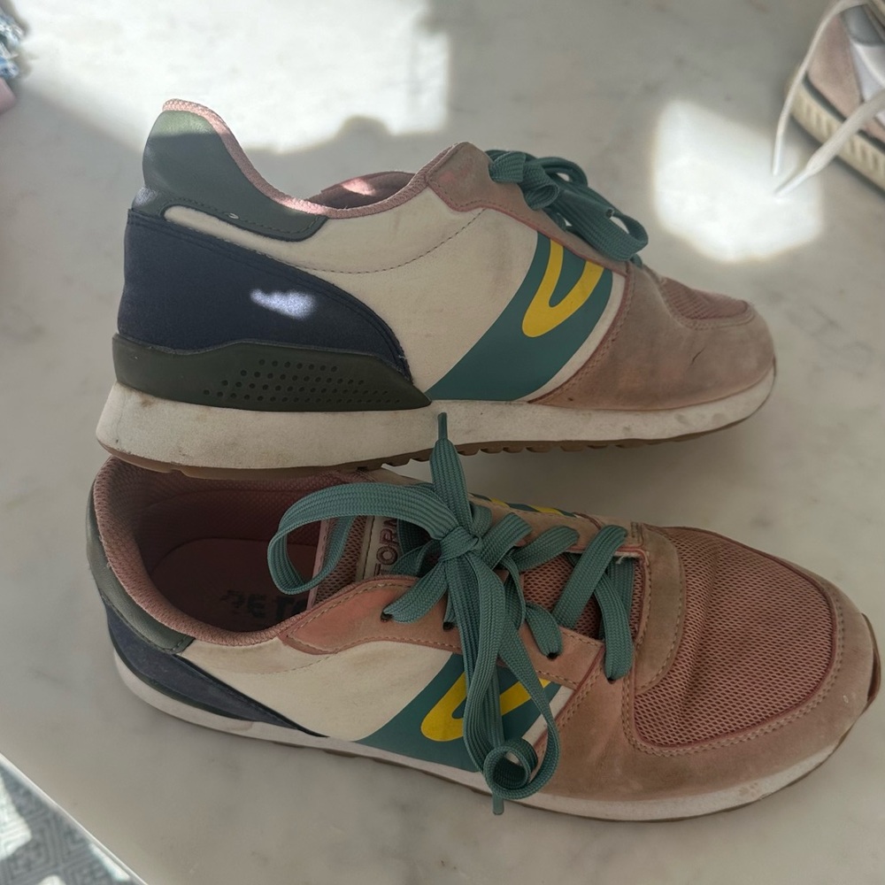 Tretorn Multicolor Sneakers - Pink, Green, Blue, White